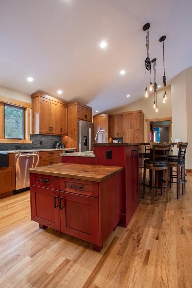 Interior Photography Cozy Colorado  Mountain Kitchen  from 